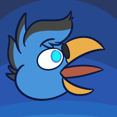 birb going A