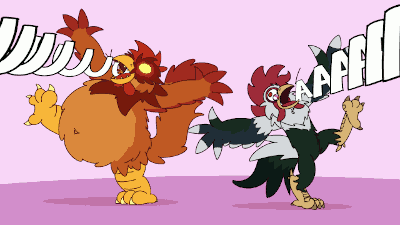 Yelling chicks